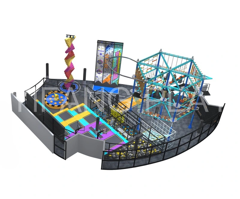 Yifang Design Adventure Indoor Trampoline Park Equipment Playground