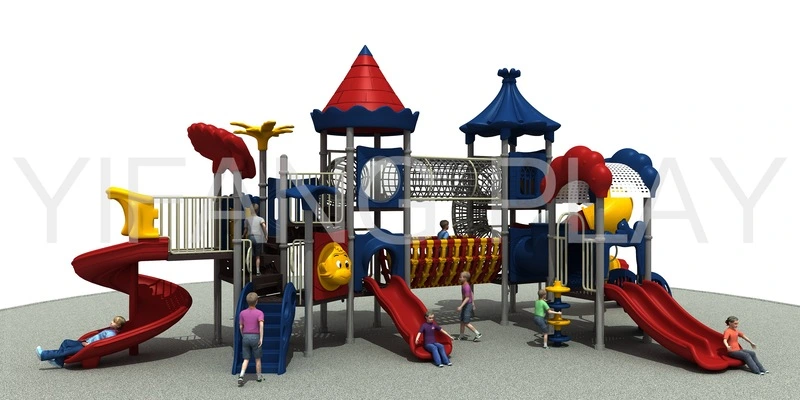 High Quality Outdoor Playground Sets Playset With Tube Slide