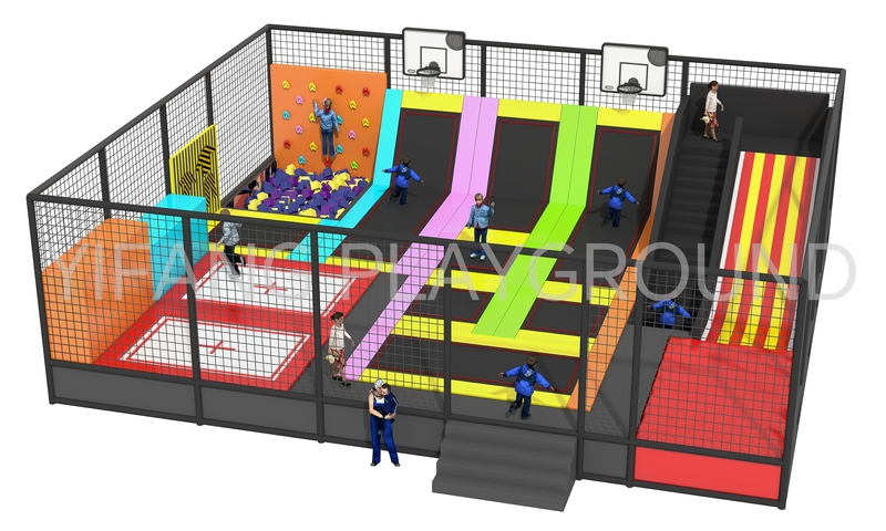 Trampoline Park Equipment Cost Indoor Trampoline Playground