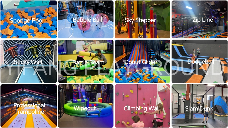 Trampoline Equipment China Attractions