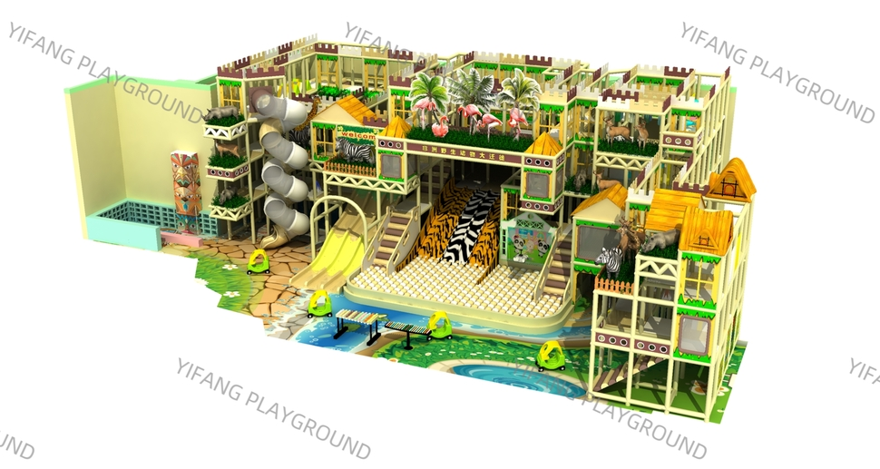 African Wildlife Migration Indoor Playground